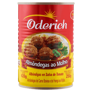 Almôndega ao Molho Oderich Lata 250g