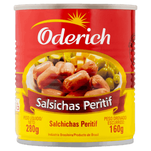 Salsicha Peritif Oderich Lata 160g