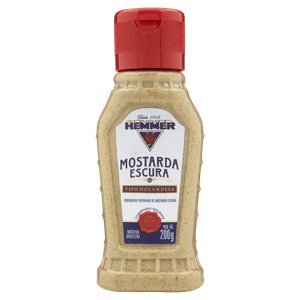 Mostarda Escura Holandesa Hemmer Squeeze 200g