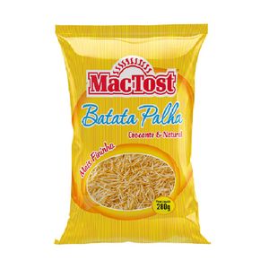 Batata Palha Mais Fininha Mactost Pacote 280g