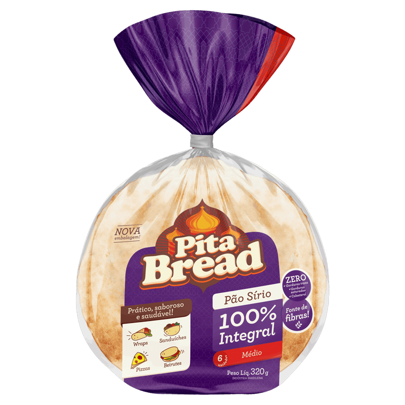 Pao-Sirio-Medio-Integral-Pita-Bread-Pacote-320g