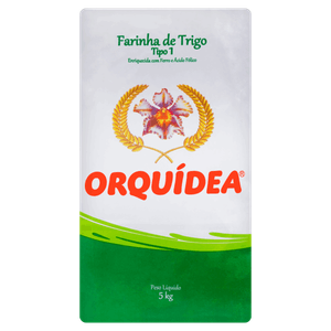 Farinha de Trigo Tipo 1 Orquídea Pacote 5kg