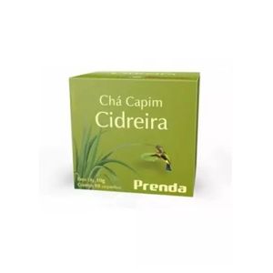 Chá Capim Cidreira Prenda Caixa 10g 10 Unidades