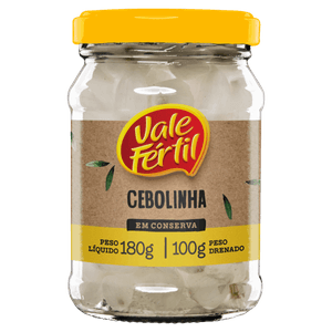 Cebolinha em Conserva Vale Fértil Vidro 100g