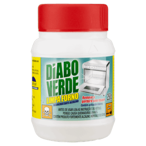 Limpador para Forno Diabo Verde Frasco 250g