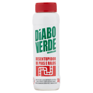 Desincrustante Alcalino Granulado Diabo Verde Frasco 300g