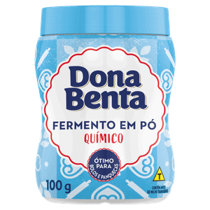 Fermento Químico Pó Dona Benta Pote 100g