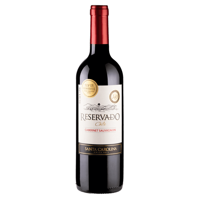 Vinho-Chileno-Tinto-Meio-Seco-Reservado-Santa-Carolina-Cabernet-Sauvignon-Valle-Central-Garrafa-750ml