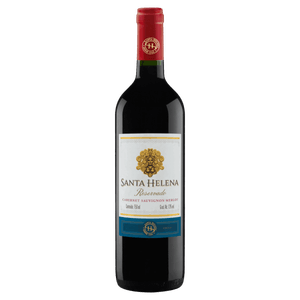 Vinho Chileno Tinto Meio Seco Reservado Santa Helena Cabernet Sauvignon Merlot Valle Central Garrafa 750ml