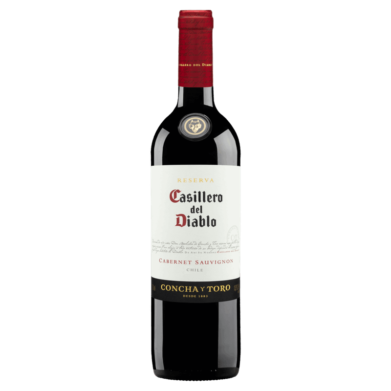 Vinho-Chileno-Tinto-Seco-Reserva-Casillero-del-Diablo-Cabernet-Sauvignon-Valle-Central-Garrafa-750ml