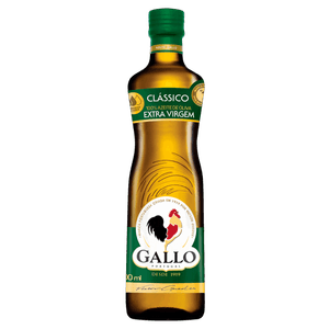 Azeite de Oliva Extra Virgem Clássico Português Gallo Vidro 500ml