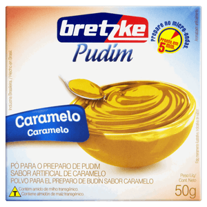 Pó para Pudim Caramelo Bretzke Caixa 50g