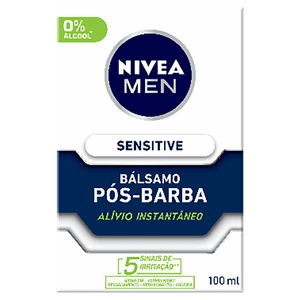 Bálsamo Pós-Barba Nivea Men Sensitive Caixa 100ml