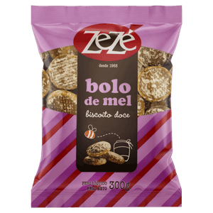 Biscoito Bolo de Mel Zezé Pacote 300g