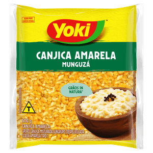 Canjica de Milho Amarela Tipo 1 Yoki Pacote 500g