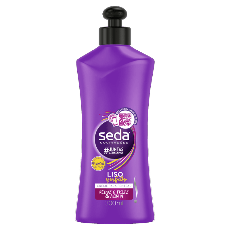 Creme-para-Pentear-Seda-Cocriacoes-Liso-Perfeito-Frasco-300ml