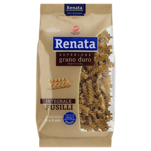 Macarrão de Sêmola de Trigo Grano Duro Integral Fusilli Renata Superiore Pacote 500g