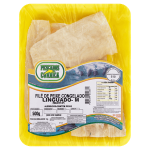 Filé de Linguado Congelado Paralichthys Pescados Corrêa Bandeja 500g