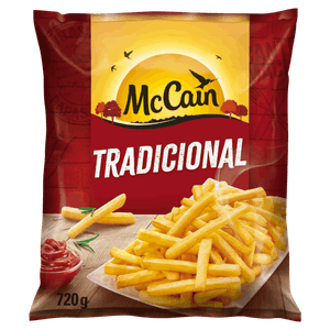 Batata Pré-Frita Tradicional Congelada McCain Pacote 720g