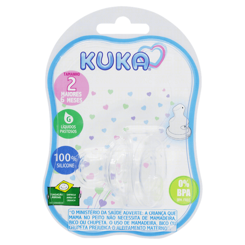 Bico-para-Mamadeira-Silicone-Kuka-n°-02