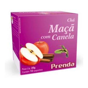 Chá Maçã com Canela Prenda Caixa 20g 10 Unidades