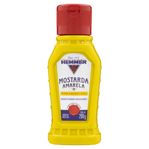 Mostarda Amarela Americana Hemmer Squeeze 200g