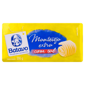 Manteiga com Sal Batavo 200g