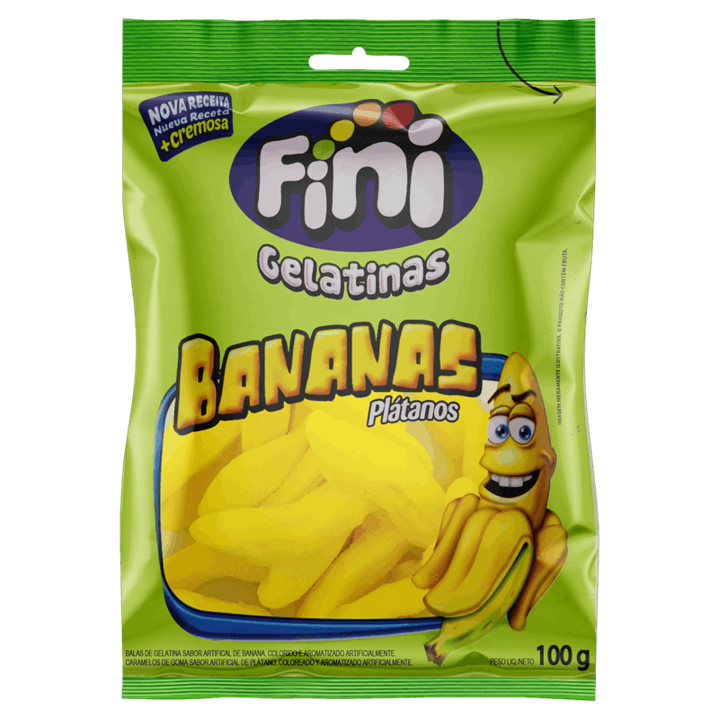 Bala-de-Gelatina-Bananas-Fini-Pacote-100g