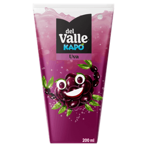 Refresco Adoçado Uva Del Valle Kapo Caixa 200ml