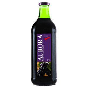 Suco Integral Uva Tinto Aurora Garrafa 1,5l