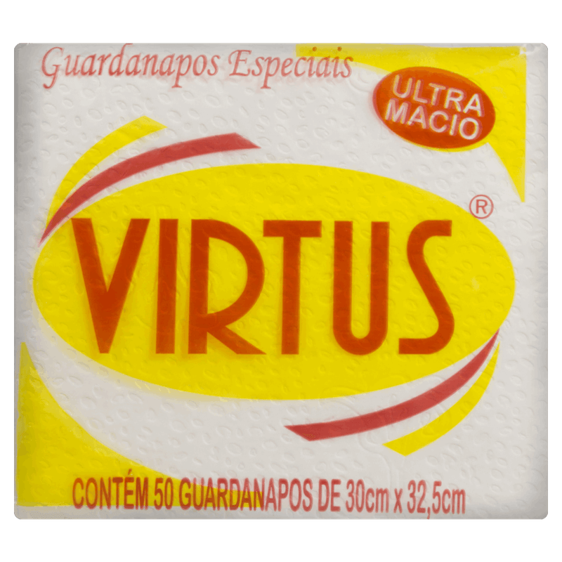 Guardanapo-de-Papel-Folha-Simples-Virtus-30cm-x-325cm-Pacote-50-Unidades