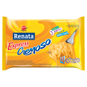 Macarrão Instantâneo Lámen 4 Queijos Renata Express Pacote 88g