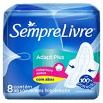 Absorvente-com-Abas-Suave-Sempre-Livre-Adapt-Plus-Pacote-8-Unidades