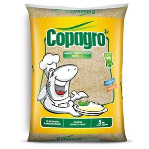 Arroz Parboilizado Tipo 1 Copagro Pacote 5kg