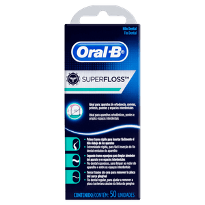 Fio Dental Oral-B Superfloss 50 Unidades