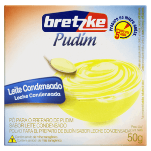 Pó para Pudim Leite Condensado Bretzke Caixa 50g