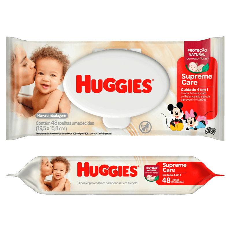 Toalha-Umedecida-Disney-Baby-Huggies-Supreme-Care-Pacote-48-Unidades