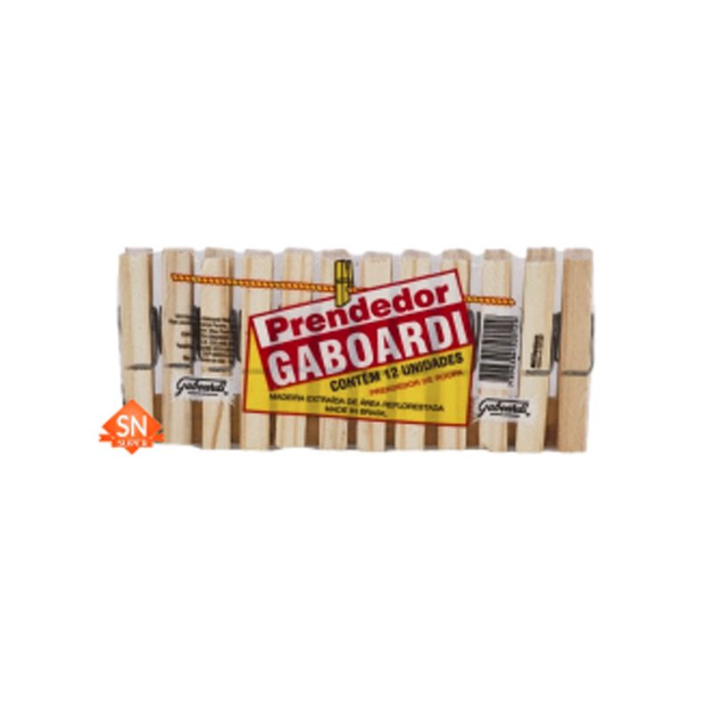 Prendedor-Roupa-Gaboardi-Madeira-pe-12un