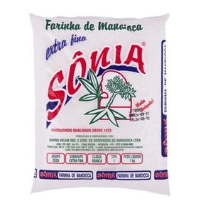 Farinha de Mandioca Tipo 1 Sônia Pacote 1kg