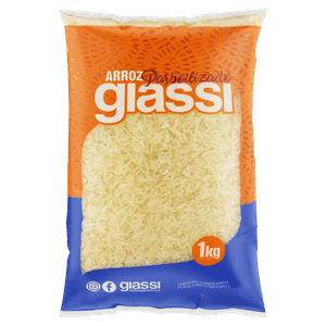 Arroz Parboilizado Tipo 1 Giassi Pacote 1kg