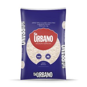 Arroz Branco Tipo 1 Tio Urbano Seleção Especial Pacote 5kg