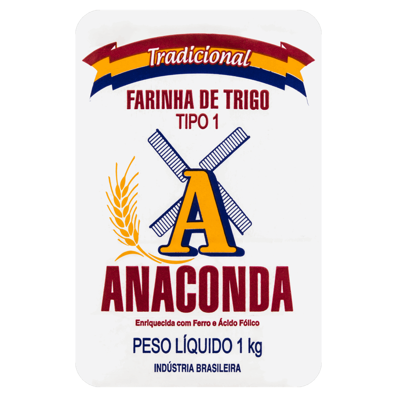 Farinha-de-Trigo-Tipo-1-Anaconda-Pacote-1kg