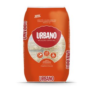 Arroz Parboilizado Tipo 1 Urbano Seleção Especial Pacote 1kg 8 Unidades