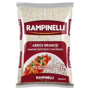 Arroz Branco Tipo1 Rampinelli Pacote 1kg