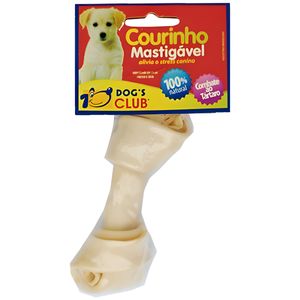 Osso Mastigável Natural para Cães 4x5 Dog´s Club Cartela 1 Unidade