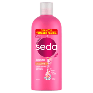 Shampoo Seda Ceramidas Frasco 670ml Tamanho Família