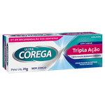 Fixador de Dentadura sem Sabor Ultra Corega Caixa 19g Creme