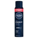 Antitranspirante-Aerossol-Carvao-Ativado-Nivea-Men-Deep-200ml-Spray-Embalagem-Economica