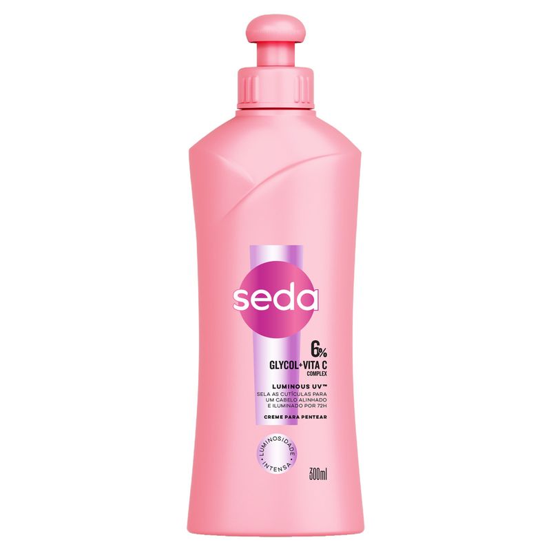 Creme-para-Pentear-Seda-Luminous-UV-Frasco-300ml