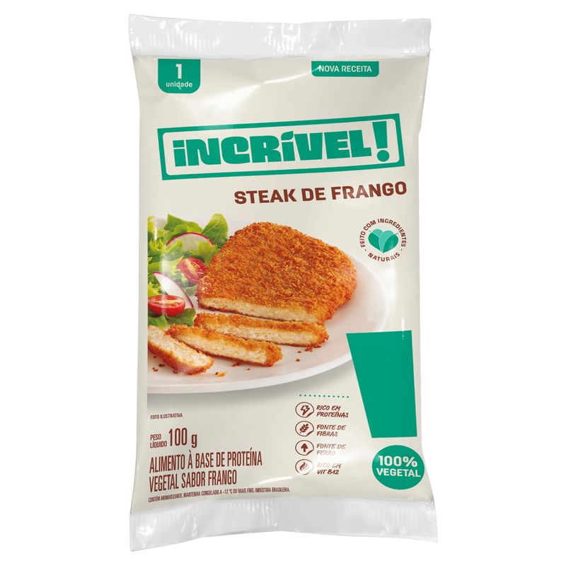 Steak-Vegetal-Frango-Incrivel--Pacote-100g